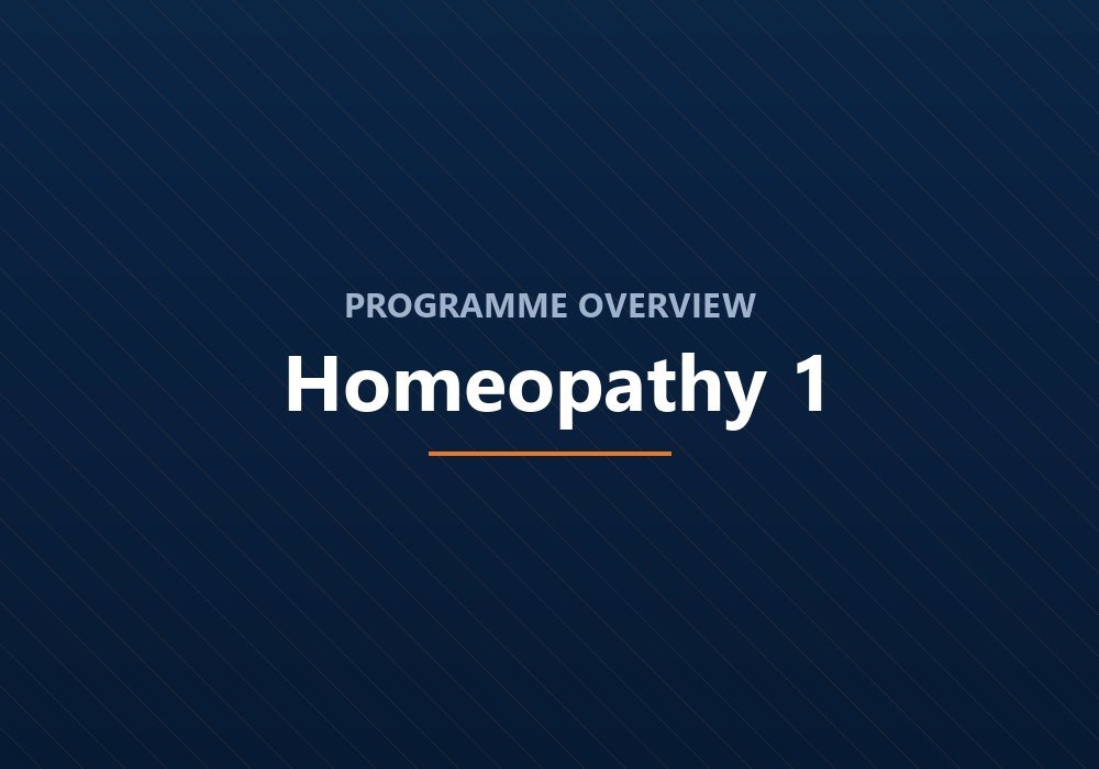 BHMS Degree Programme