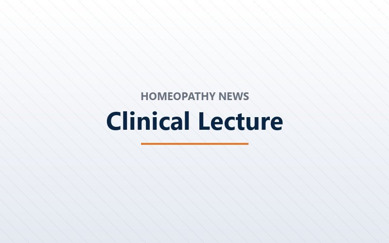 Guest Lecture on Case Taking & Repertorisation Method